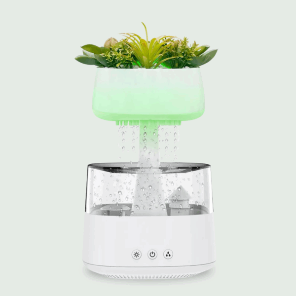 Zen Uchii Oasis Garden | Rain & Aroma Diffuser